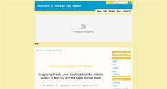 Desktop Screenshot of mackayfishmarket.com.au