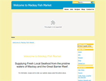 Tablet Screenshot of mackayfishmarket.com.au